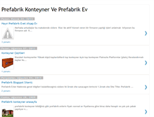 Tablet Screenshot of prefabrikkonteyner.blogspot.com