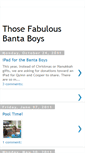 Mobile Screenshot of bantaboys.blogspot.com