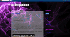 Desktop Screenshot of ladrogadicionmonica.blogspot.com