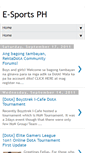 Mobile Screenshot of esports-ph.blogspot.com
