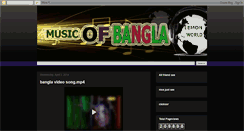 Desktop Screenshot of musicofbangla.blogspot.com