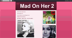 Desktop Screenshot of madonna-mixes.blogspot.com