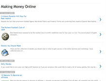 Tablet Screenshot of earn-ez-money.blogspot.com