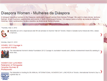 Tablet Screenshot of diasporaazoreswomen.blogspot.com