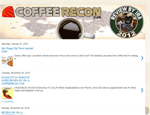 Tablet Screenshot of coffeerecon.blogspot.com