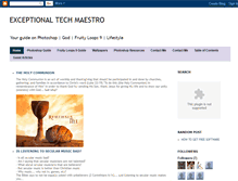 Tablet Screenshot of exceptionaltechmaestro.blogspot.com