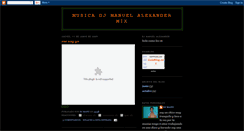 Desktop Screenshot of djmanuelalexander.blogspot.com