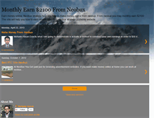 Tablet Screenshot of neobux247.blogspot.com