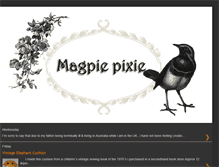 Tablet Screenshot of magpie-pixie.blogspot.com