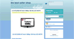 Desktop Screenshot of bestsellershopping.blogspot.com