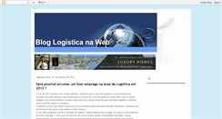 Desktop Screenshot of logisticanaweb.blogspot.com
