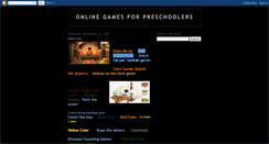 Desktop Screenshot of onlinegamesforpreschoolers.blogspot.com