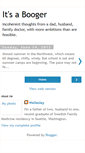 Mobile Screenshot of itsabooger.blogspot.com