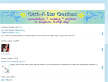Tablet Screenshot of catchastarcreations.blogspot.com