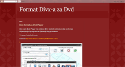 Desktop Screenshot of divx-na-dvd.blogspot.com