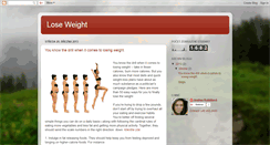 Desktop Screenshot of elossweight.blogspot.com