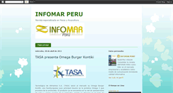 Desktop Screenshot of infomarperu.blogspot.com