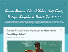 Tablet Screenshot of annamariaislandrentals.blogspot.com