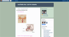 Desktop Screenshot of anatomiadelcuerpohumano.blogspot.com