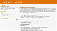Desktop Screenshot of mathactionplan.blogspot.com