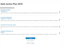 Tablet Screenshot of mathactionplan.blogspot.com