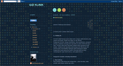 Desktop Screenshot of giziklinikfaizal.blogspot.com