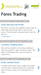 Mobile Screenshot of forexbasictrading.blogspot.com