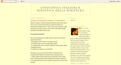 Desktop Screenshot of linguisticaitaliana.blogspot.com