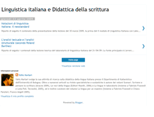 Tablet Screenshot of linguisticaitaliana.blogspot.com