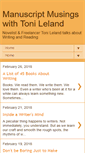 Mobile Screenshot of manuscriptmusings.blogspot.com