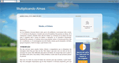 Desktop Screenshot of multiplicandoalmas.blogspot.com