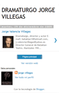 Mobile Screenshot of dramaturgojorgevillegas.blogspot.com