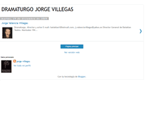 Tablet Screenshot of dramaturgojorgevillegas.blogspot.com