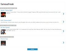 Tablet Screenshot of famous-freak.blogspot.com