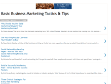 Tablet Screenshot of marketing-tactics-tips.blogspot.com