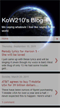 Mobile Screenshot of kow210.blogspot.com