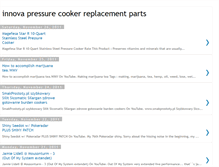 Tablet Screenshot of innovapressurecookerreplacementpartt.blogspot.com