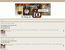 Tablet Screenshot of ioiluminacion.blogspot.com
