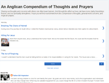 Tablet Screenshot of anglicans.blogspot.com