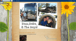 Desktop Screenshot of buzzboboandtheboys.blogspot.com