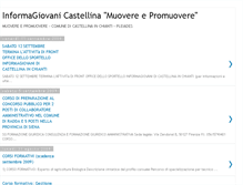 Tablet Screenshot of informagiovanicastellinainchianti.blogspot.com