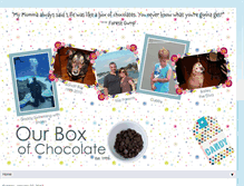 Tablet Screenshot of ourboxofchocolate.blogspot.com