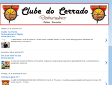 Tablet Screenshot of clubedocerrado.blogspot.com