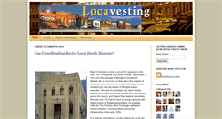 Desktop Screenshot of locavesting.blogspot.com