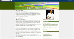 Desktop Screenshot of iamahealer.blogspot.com