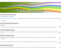 Tablet Screenshot of iamahealer.blogspot.com
