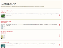 Tablet Screenshot of imanterapia.blogspot.com