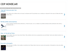 Tablet Screenshot of ceipmondejar.blogspot.com