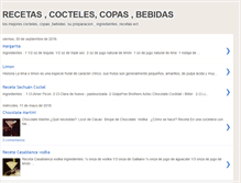 Tablet Screenshot of coctelesbebidas.blogspot.com