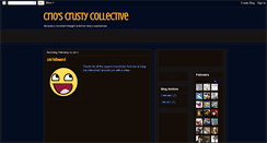 Desktop Screenshot of crustycollective.blogspot.com